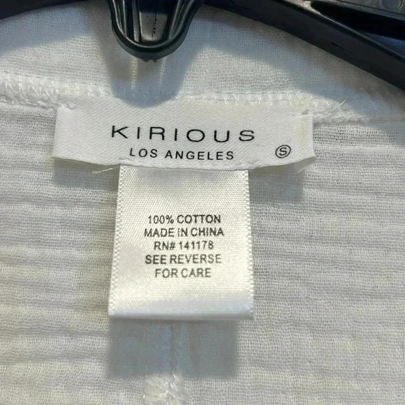 Kirious Los Angeles 100% cotton blouse size small. In great condition! - Picture 3 of 5